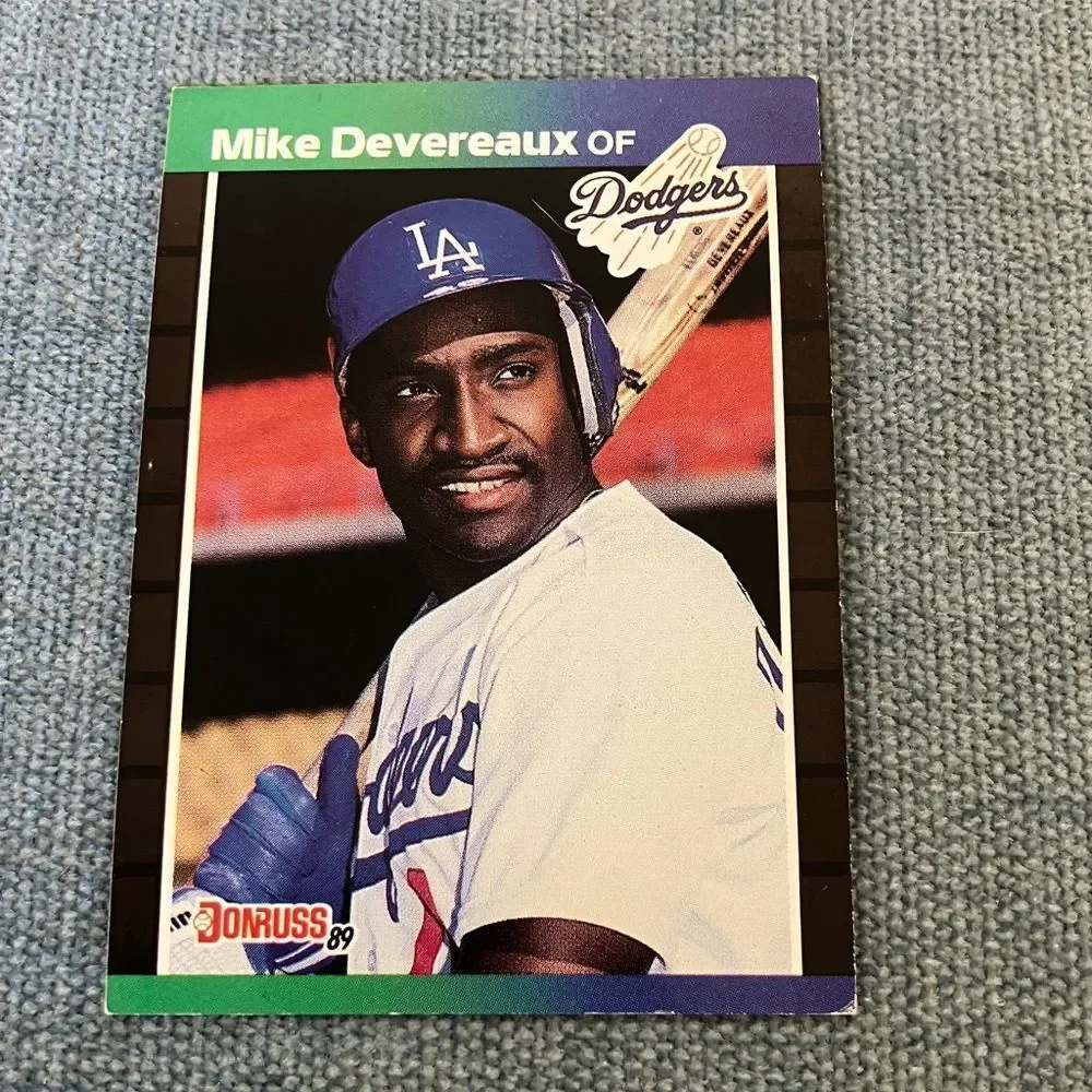 1989 Donruss Los Angeles Dodgers Baseball Card Trading Card